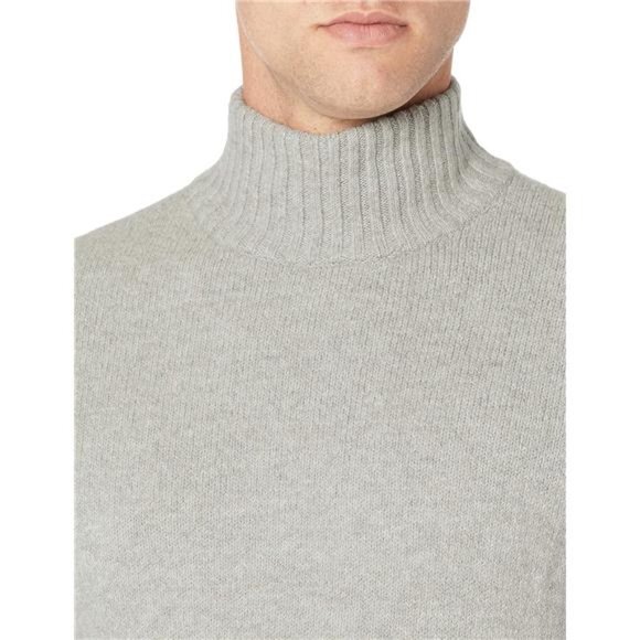Essentials Men's Long-Sleeve Soft Touch Turtleneck Sweater - Picture 5 of 7
